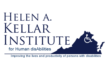 Helen A. Kellar Institute for Human disAbilities Logo